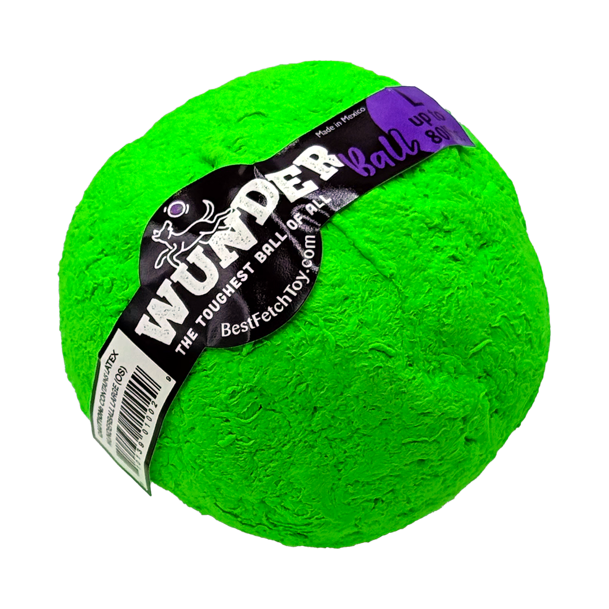 WUNDERball Natural Rubber Dog Ball