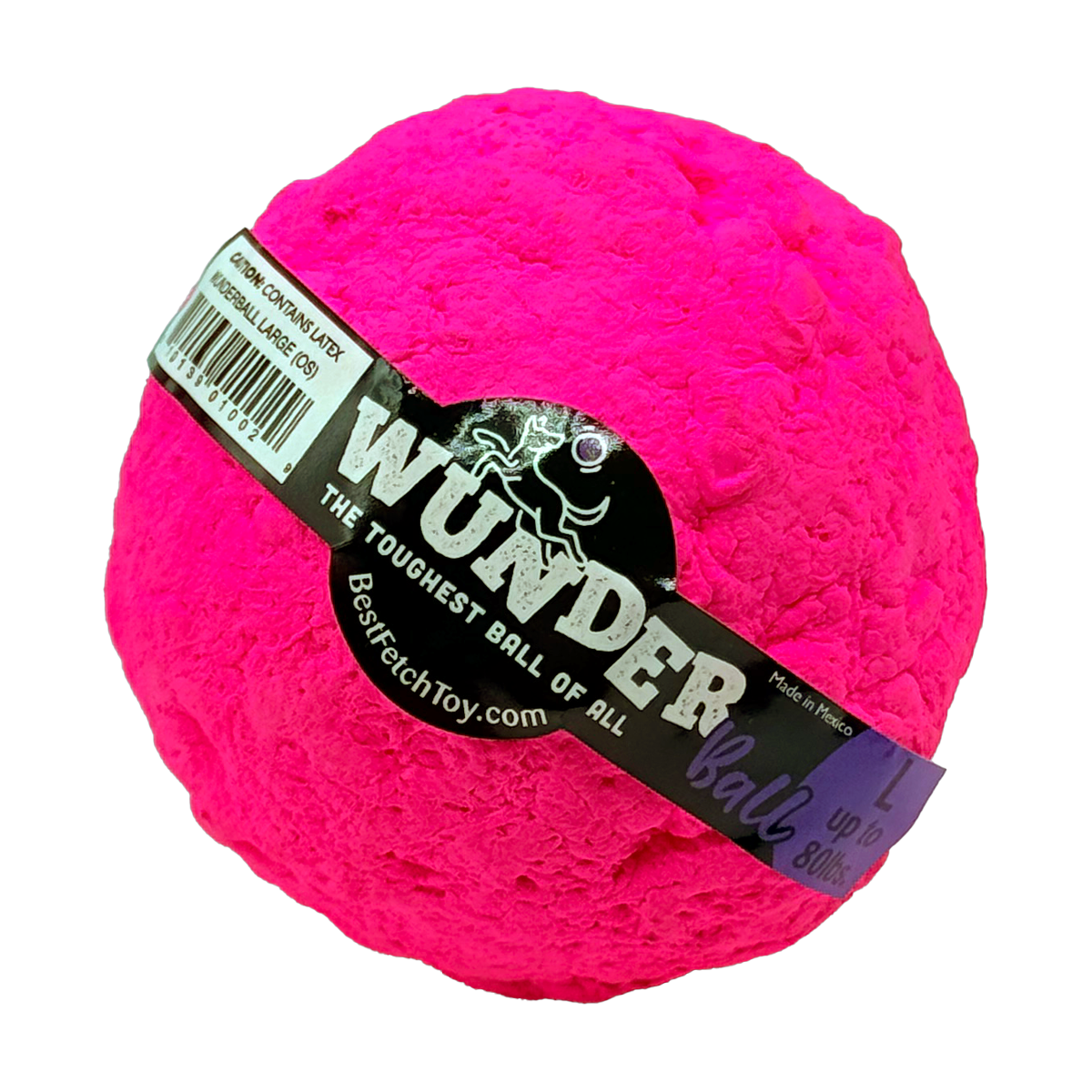 WUNDERball Natural Rubber Dog Ball
