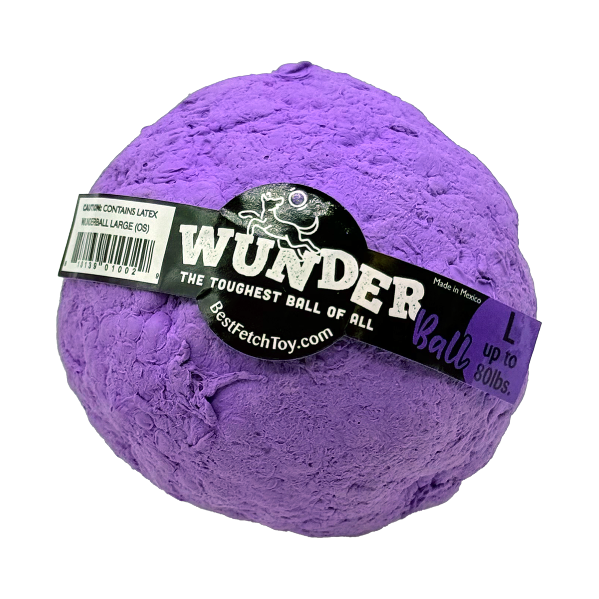 WUNDERball Natural Rubber Dog Ball