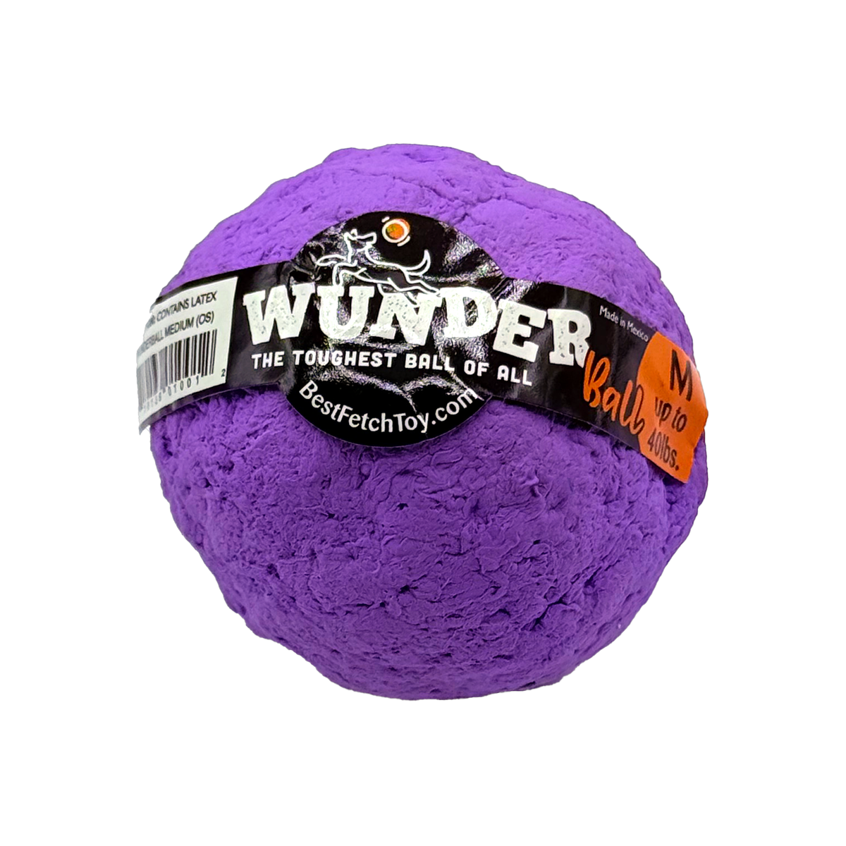 WUNDERball Natural Rubber Dog Ball